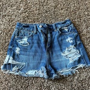 American eagle jean shorts